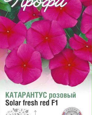 Катарантус розовый Solar fresh red F1 10 шт (20 упаковок)