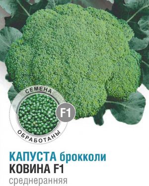 Капуста брокколи Ковина F1 10 шт (20 упаковок)